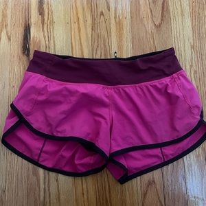 Lululemon speed up shorts